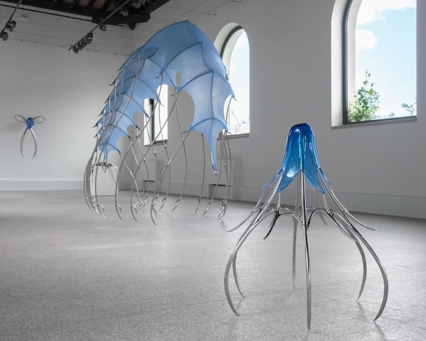 BLUE BLOODED installation view