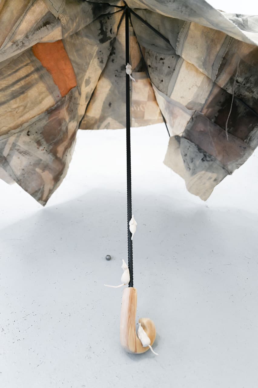 TANGLED IN SHADOWS FROM AN OLD DRAWER installation view 10