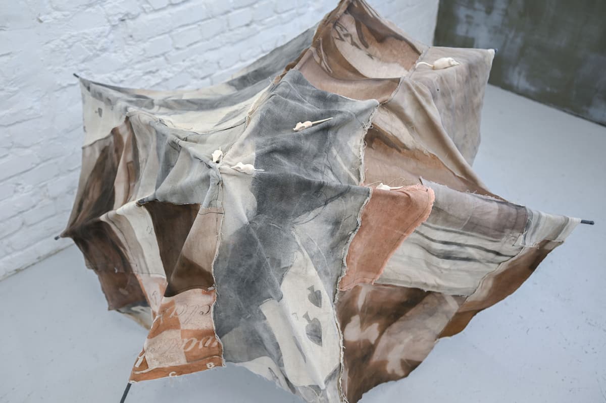 TANGLED IN SHADOWS FROM AN OLD DRAWER installation view 6
