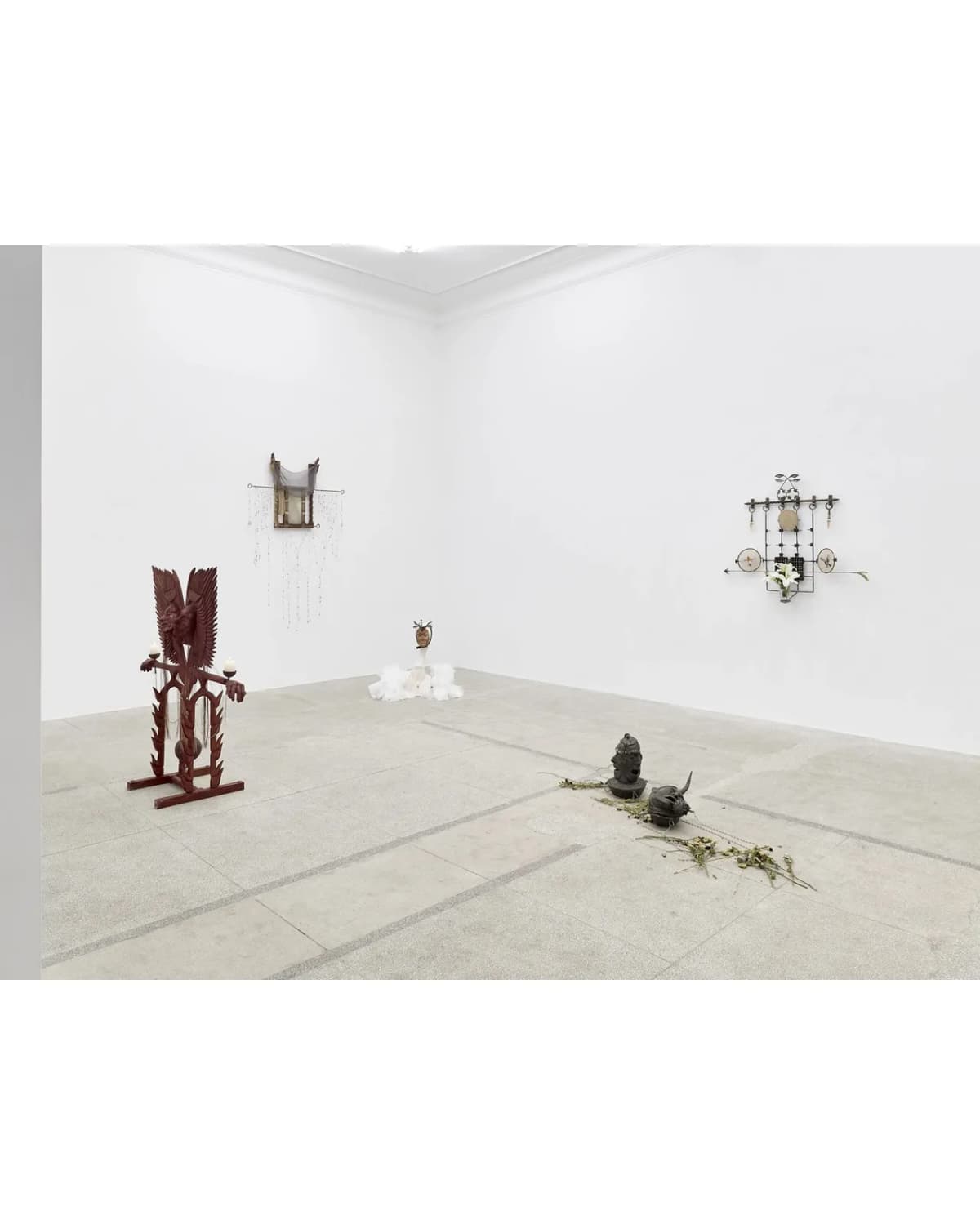 A Flower Is Growing Inside Me installation view 2