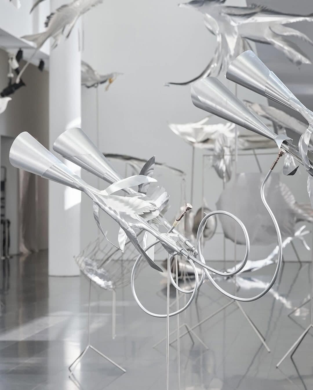 LUNAR ENSEMBLE FOR UPRISING SEAS installation view 4
