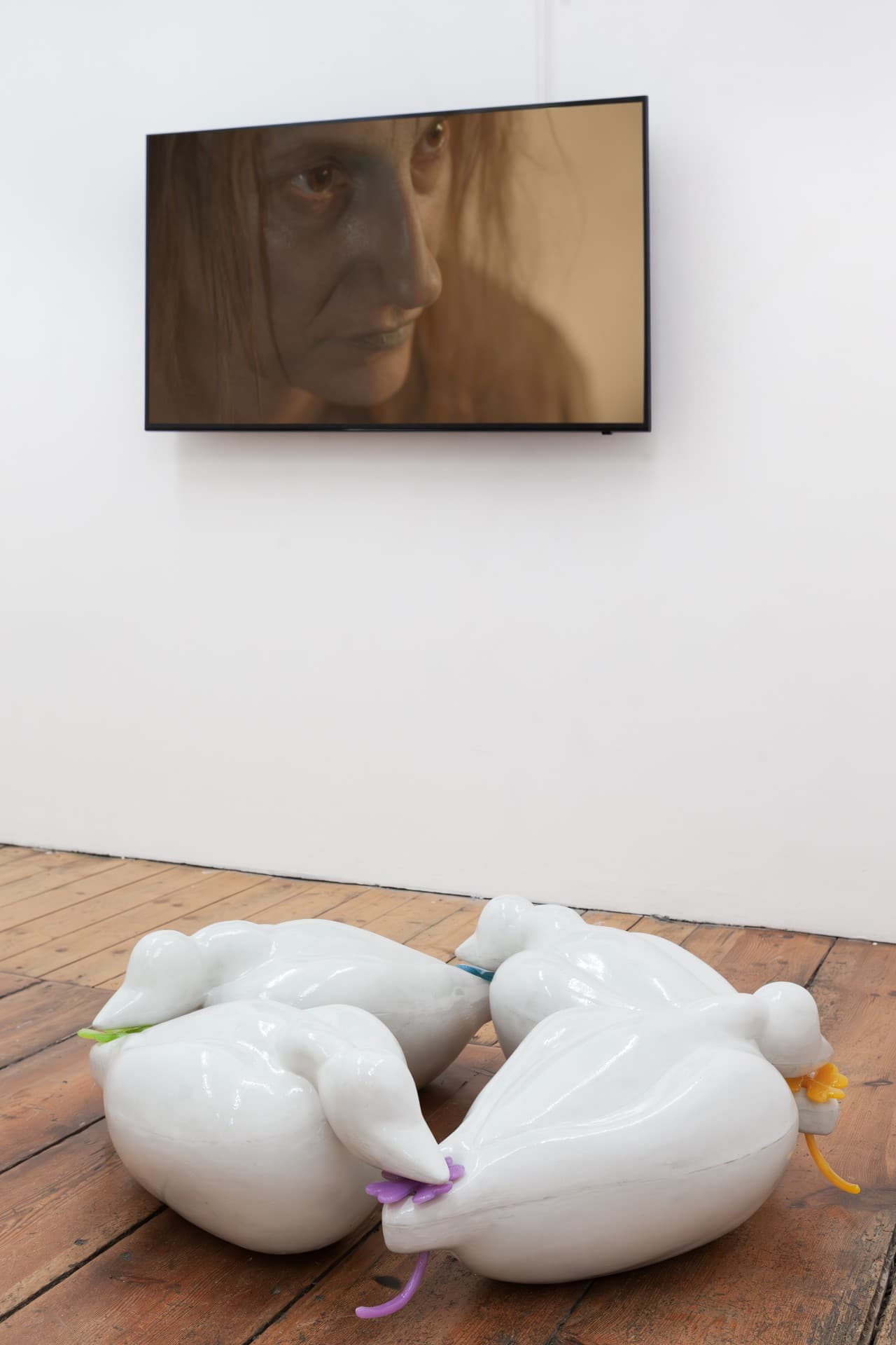 Edges that blur, bodies that fold into something other installation view 14
