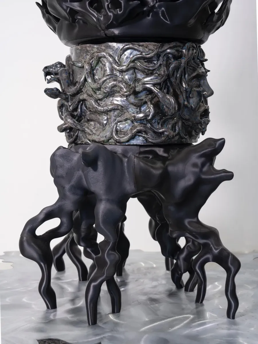 Nymphenbrunnen installation view 2