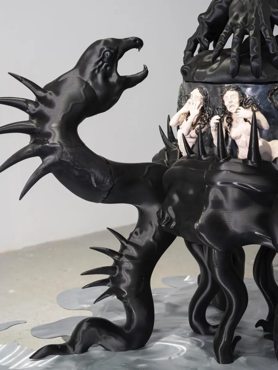 Nymphenbrunnen installation view 5
