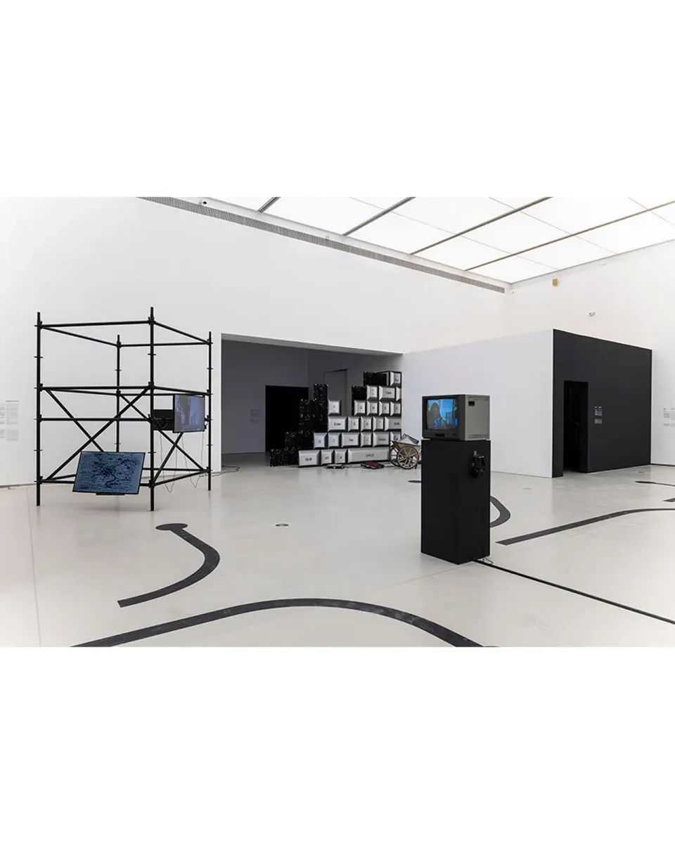 Techno Worlds — Final Sampling installation view 2