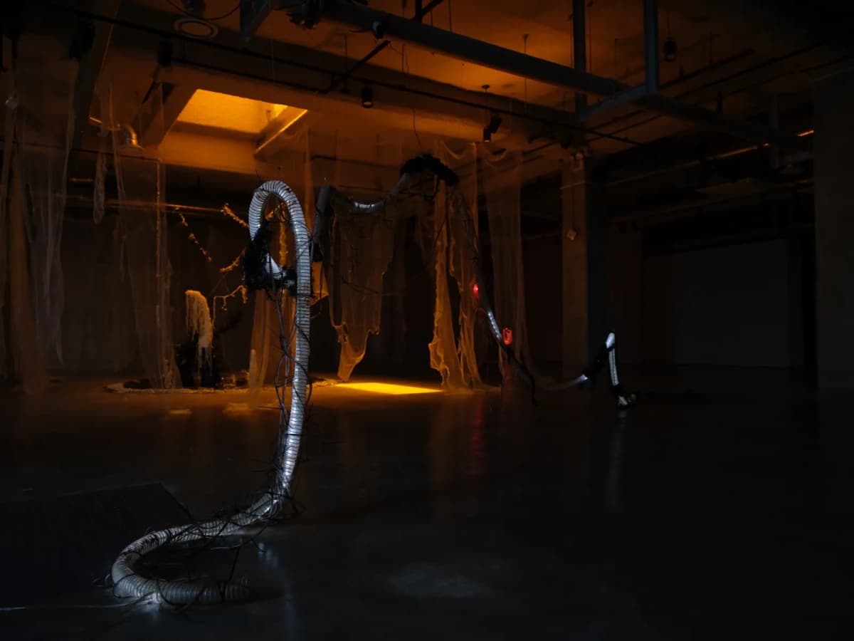 The Creeper in the Dusk installation view 10