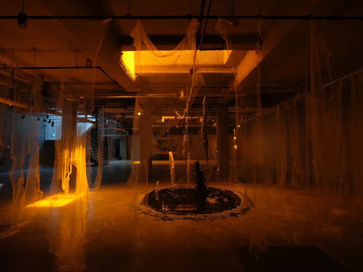 The Creeper in the Dusk installation view 2