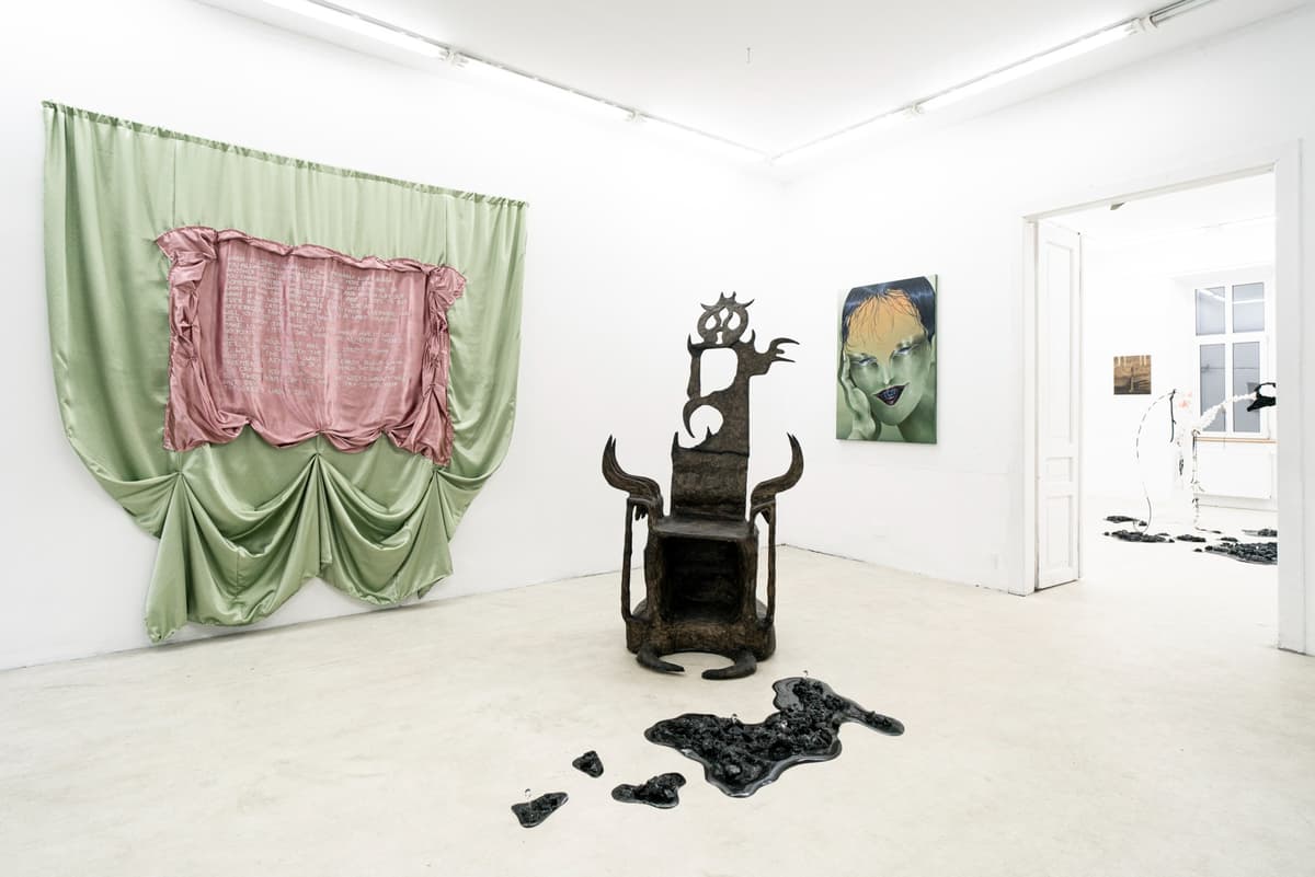 When Doors Close, Walls Rise installation view