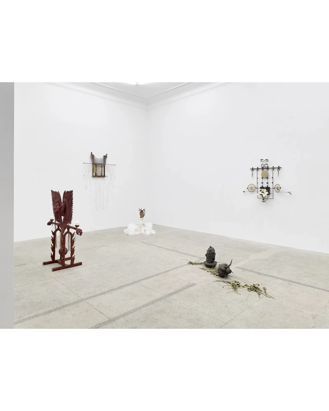 A Flower Is Growing Inside Me installation view 2