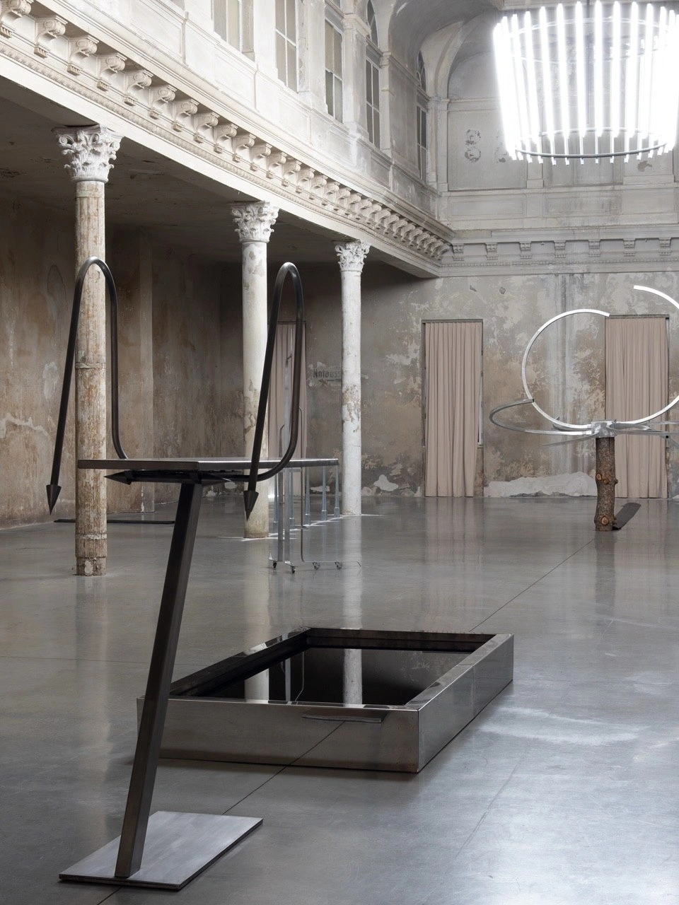 Everything comes together while pushing all apart installation view 2