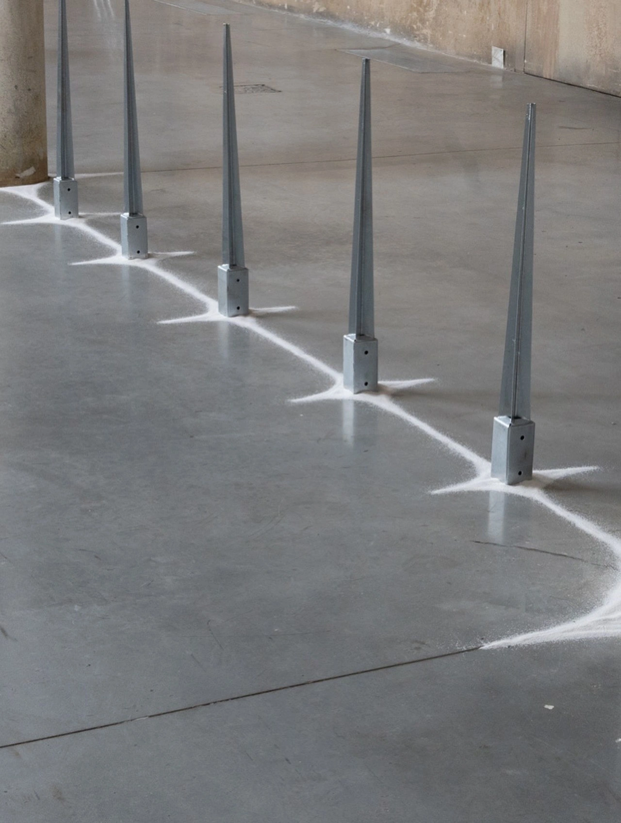 Everything comes together while pushing all apart installation view 6